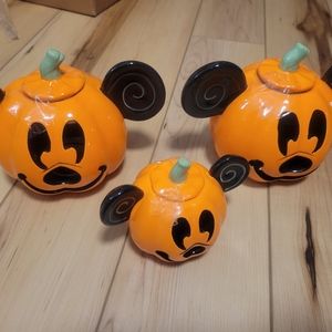 Mickey Mouse Halloween Tea light holder set